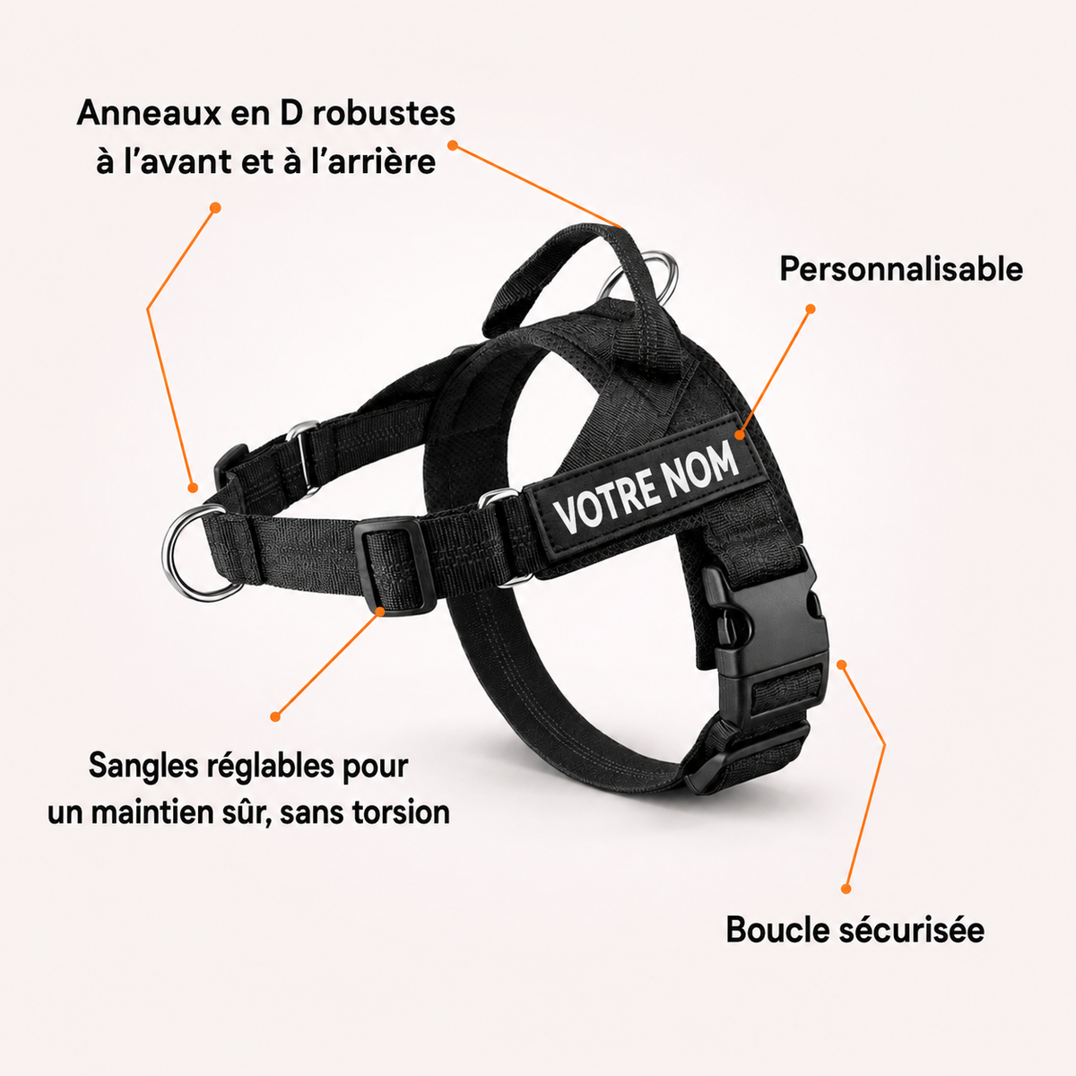 SENIUM – No-Pull Dog Harness