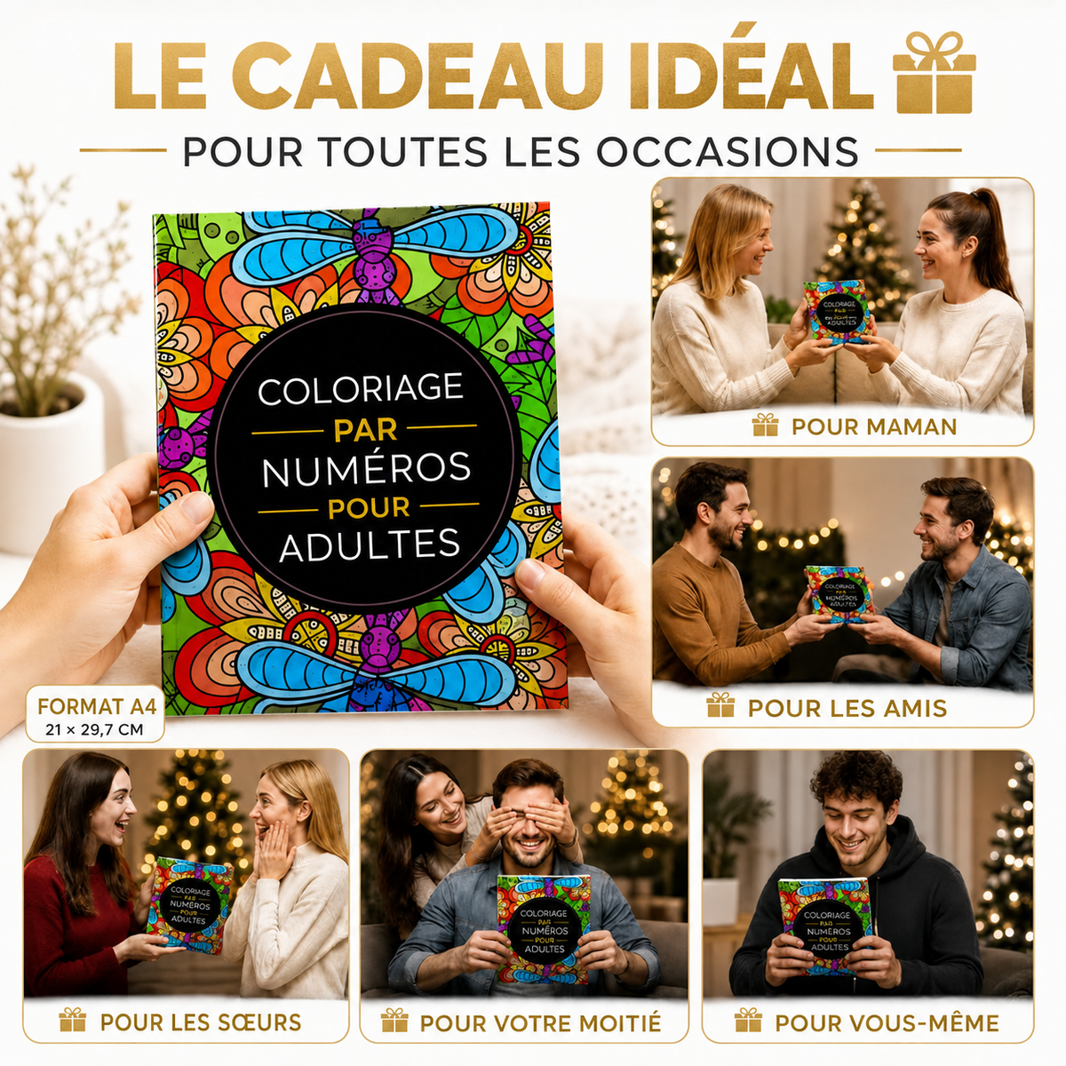 Livre de coloriage par numéros