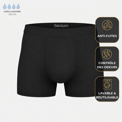 Boxer homme anti-fuites pour une protection toute la journée