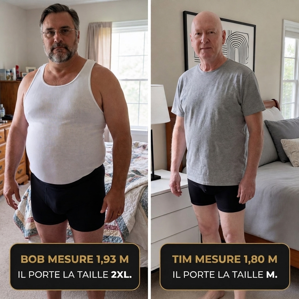 Boxer homme anti-fuites pour une protection toute la journée