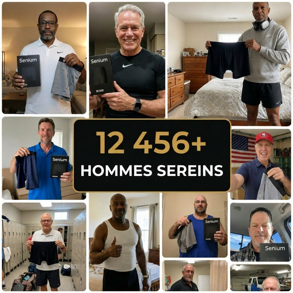 Boxer homme anti-fuites pour une protection toute la journée