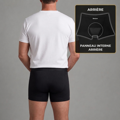 Boxer homme anti-fuites pour une protection toute la journée