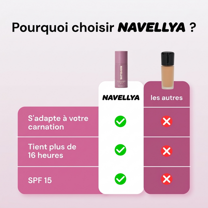 Pourquoi choisir le fond de teint Navellya