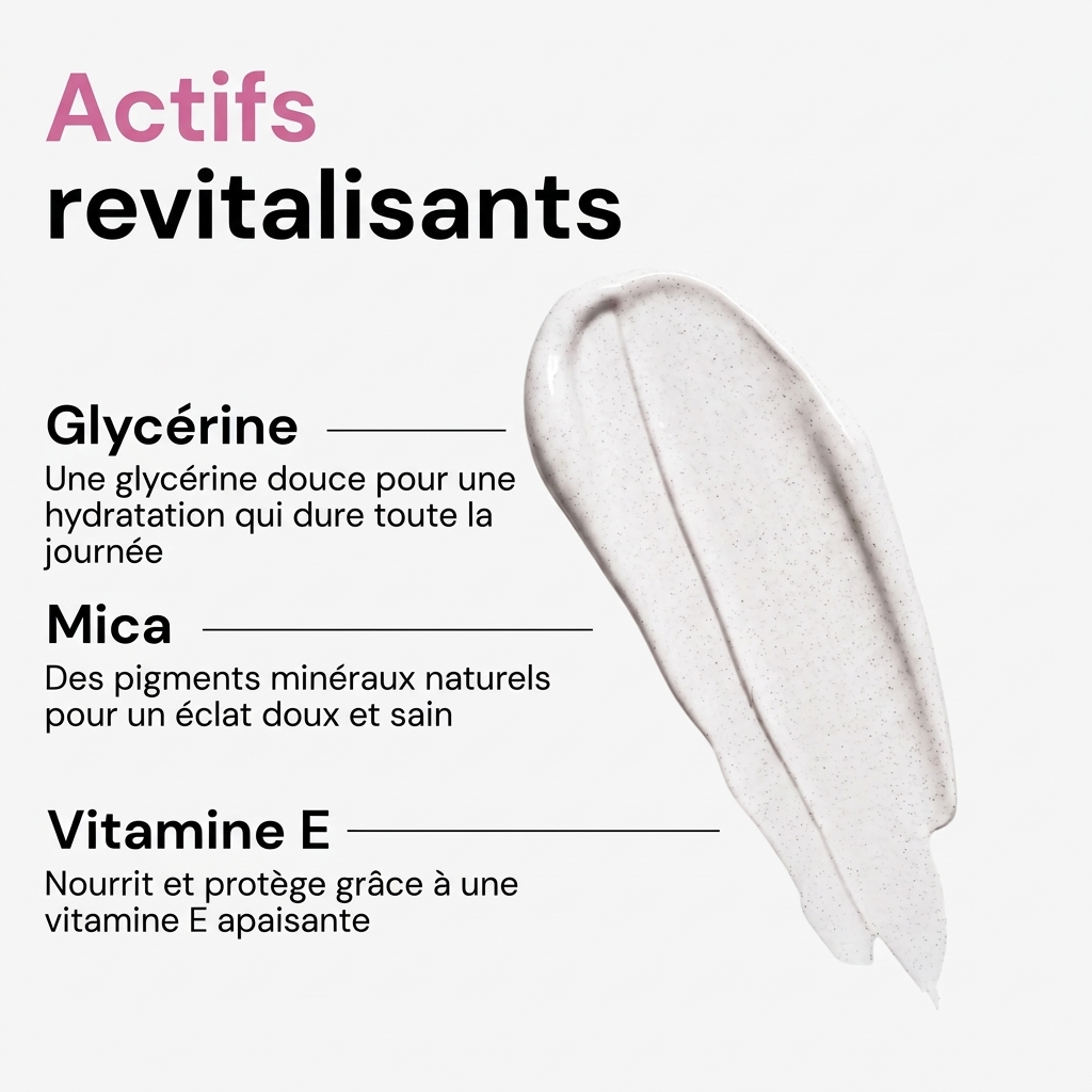 Actifs revitalisants du fond de teint Navellya